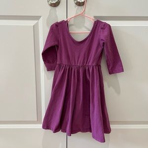 Alice + Ames size 5 boysenberry ballet dress